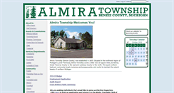 Desktop Screenshot of almiratownship.org